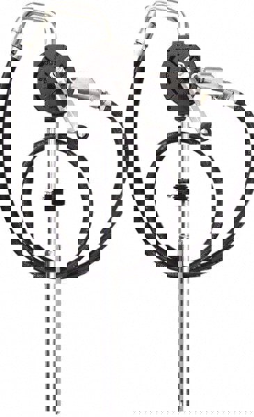 Rotary Hand Pump: 10 GPM, Oil Lubrication, Cast Iron